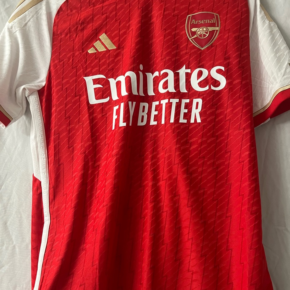 Adidas Arsenal Home Football Jersey, Size M, Red.